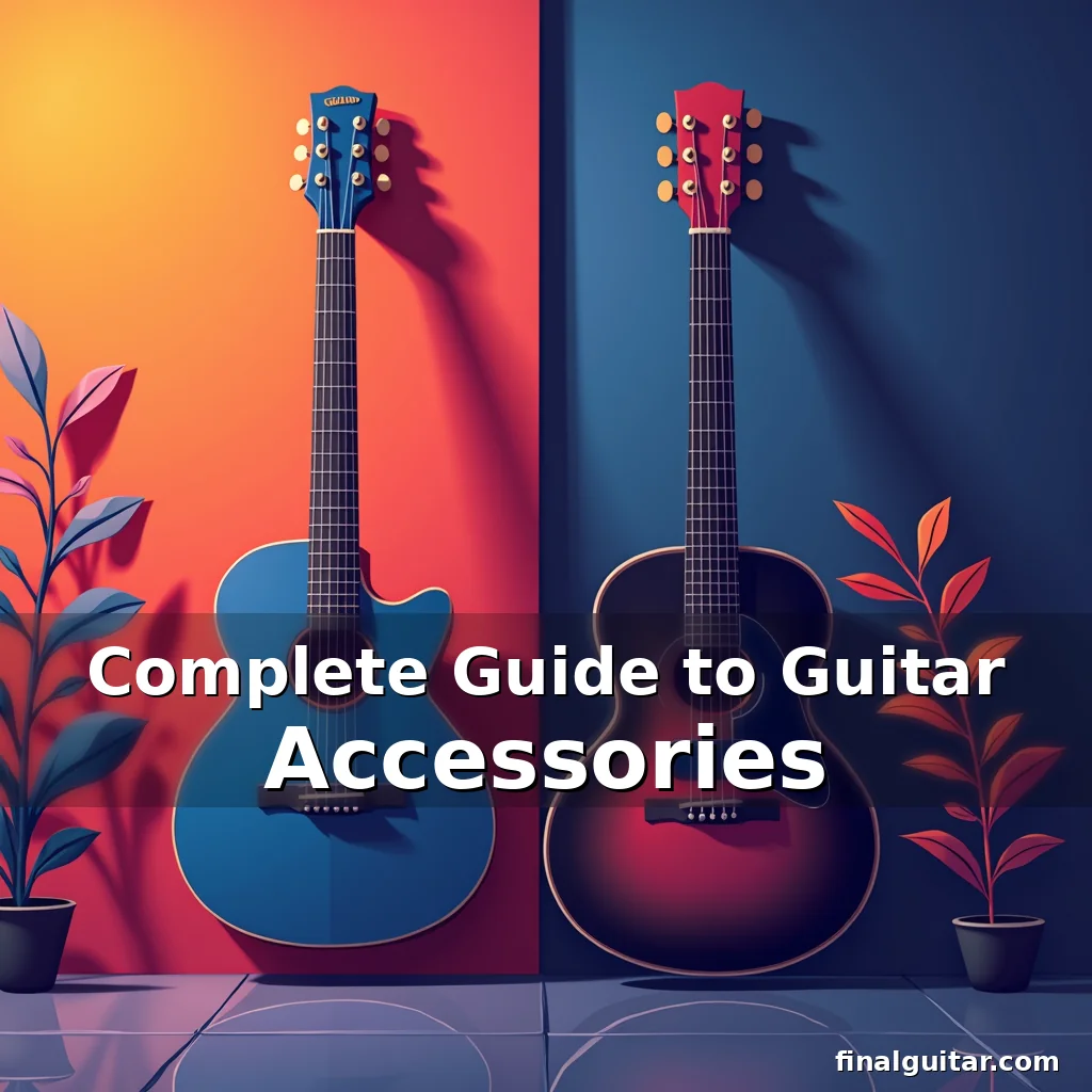 Artistic representation for Complete Guide to Guitar Accessories