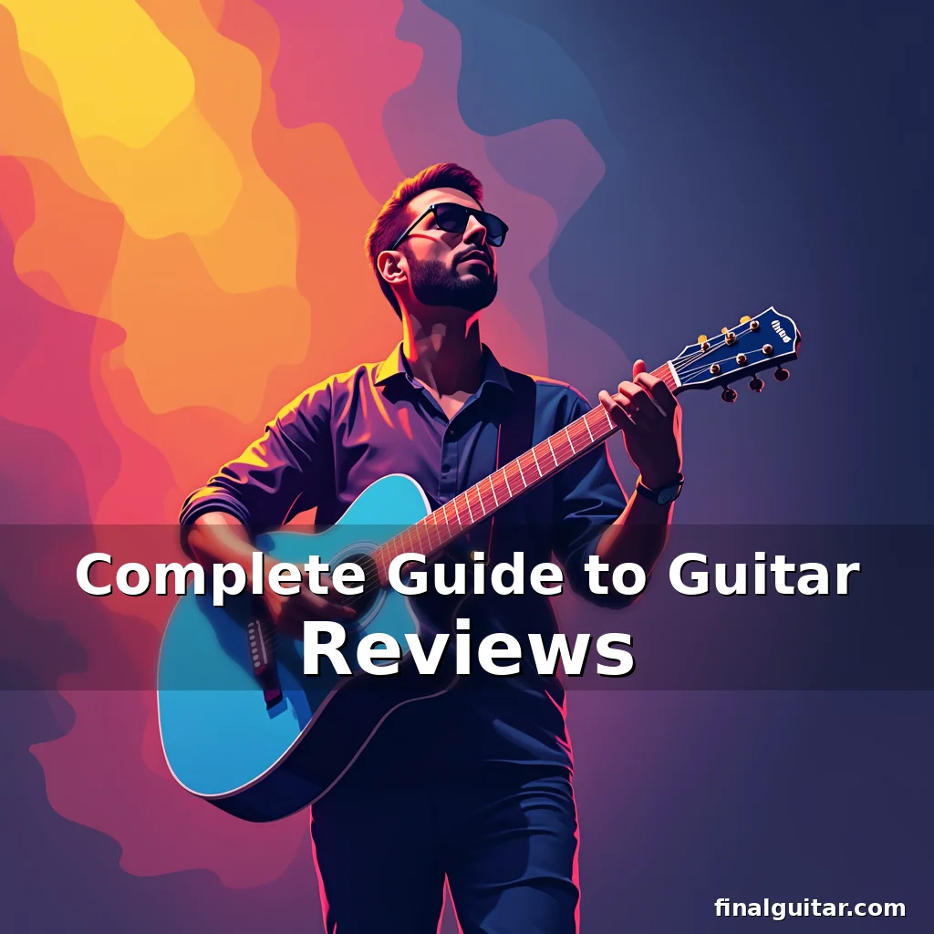 Artistic representation for Complete Guide to Guitar Reviews