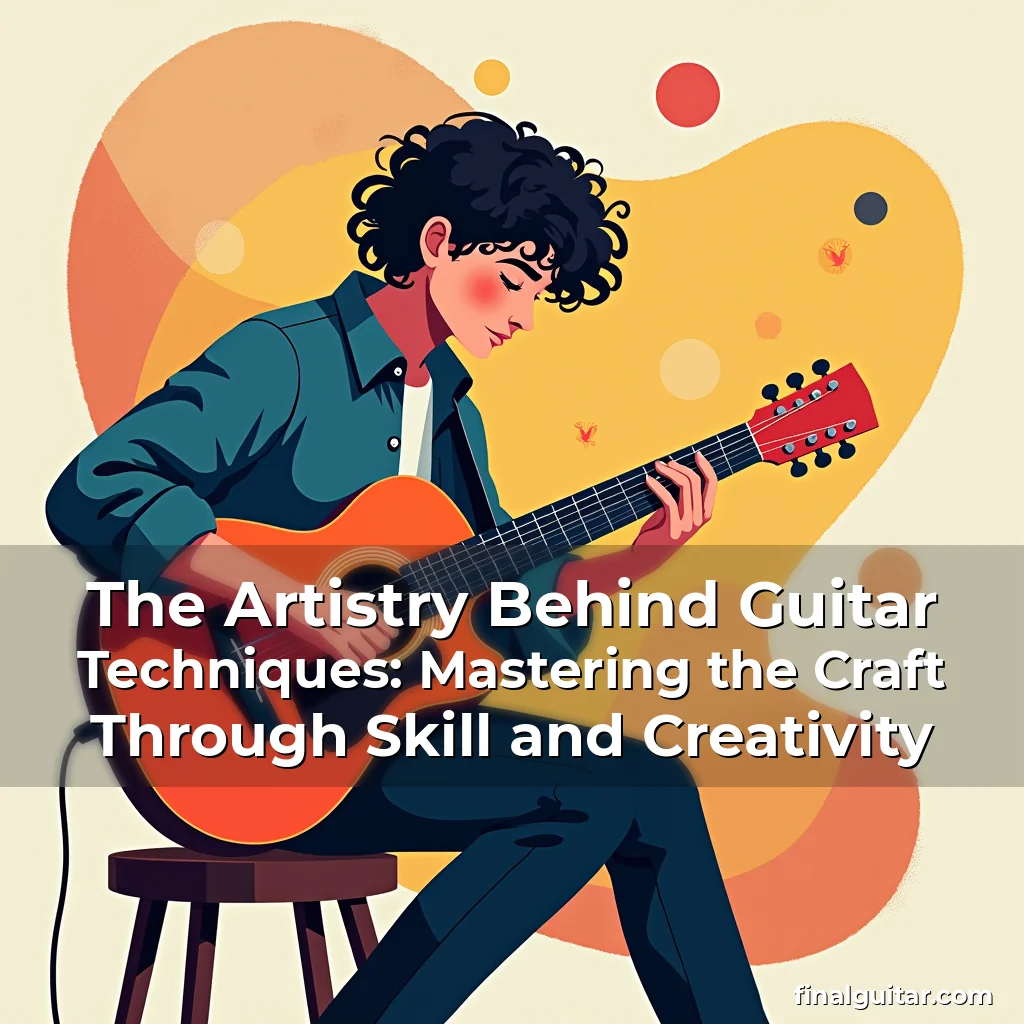 Artistic representation for The Artistry Behind Guitar Techniques: Mastering the Craft Through Skill and Creativity
