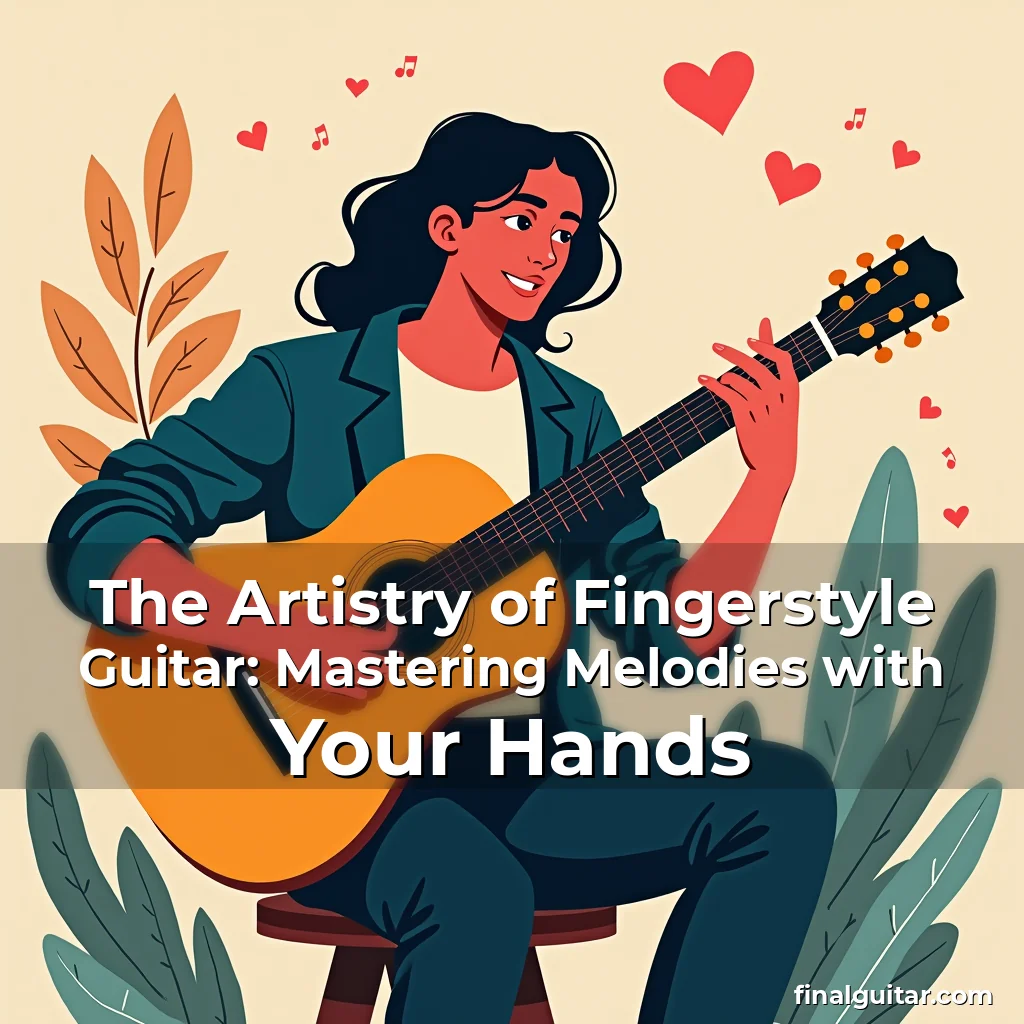 Artistic representation for The Artistry of Fingerstyle Guitar: Mastering Melodies with Your Hands