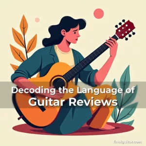 Artistic representation for Decoding the Language of Guitar Reviews