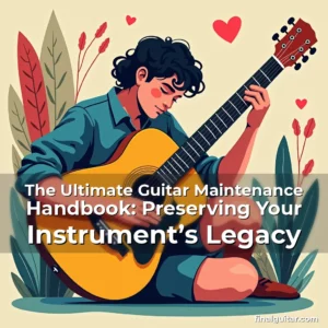 Artistic representation for The Ultimate Guitar Maintenance Handbook: Preserving Your Instrument’s Legacy