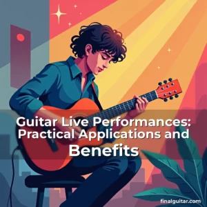 Artistic representation for Guitar Live Performances: Practical Applications and Benefits