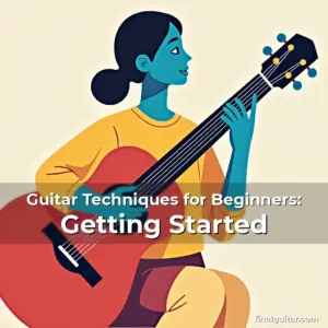 Artistic representation for Guitar Techniques for Beginners: Getting Started